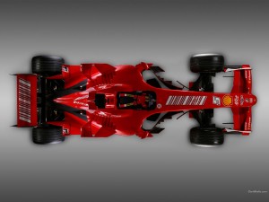 Снимка на Ferrari F1 от desktopmachine.com